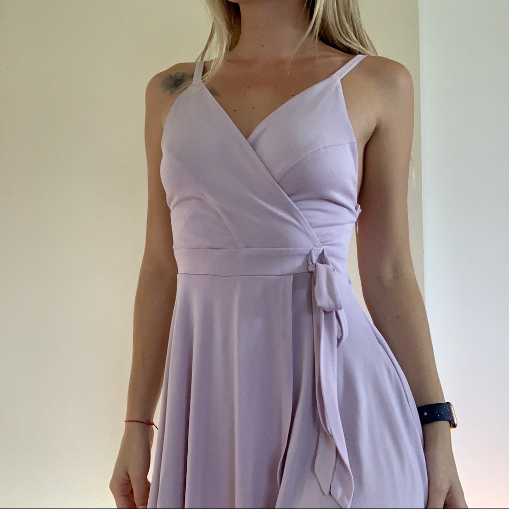 Plunge neck romper
